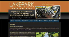 Desktop Screenshot of lakeparkfitness.com